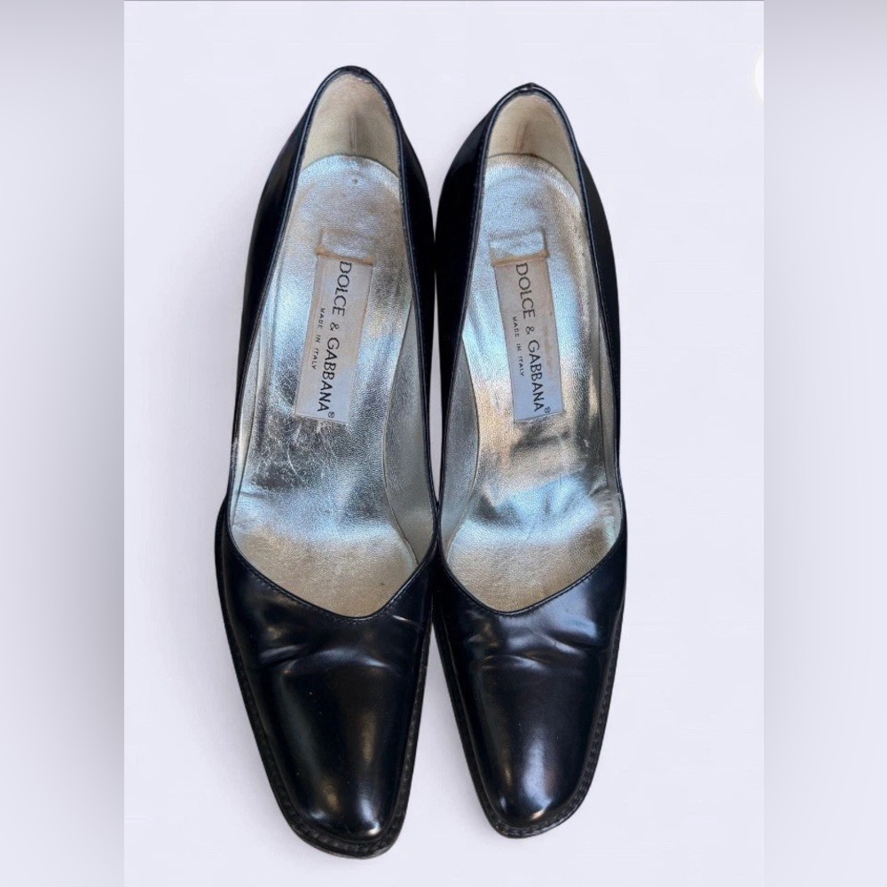 Dolce & Gabbana Black Heels 37.5